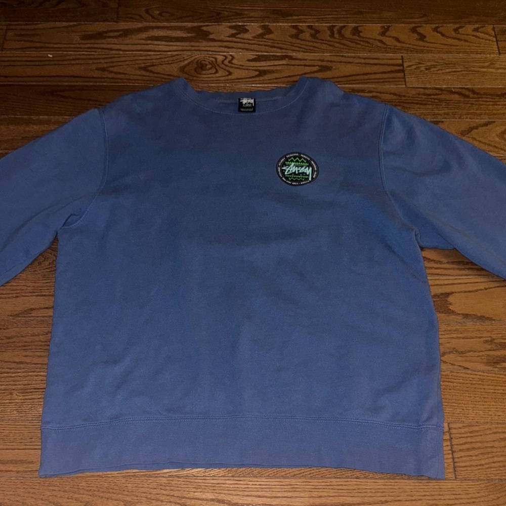 Stussy Blue Crewneck